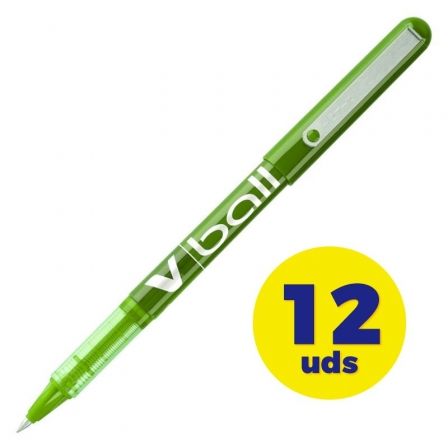 Pilot V-Ball Verde (Set de 12)